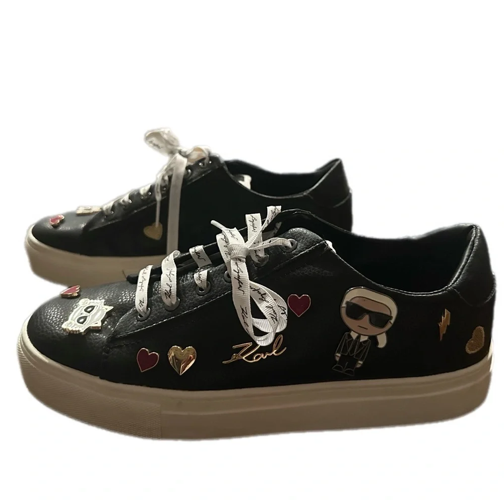 Karl Lagerfeld‎ Black Women's Sneakers